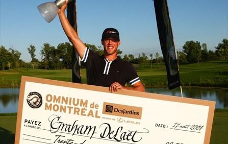 L'étoile montante Graham DeLaet devient membre de l’ACGP et auteur du blogue 2009 